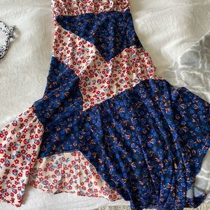 lulus strapless dress :)